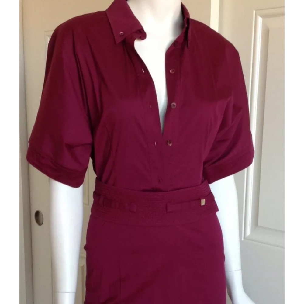 NWT Burgundy Gucci dress